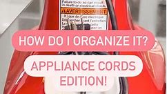HOW DO I ORGANIZE IT? Appliance... - Keep It Simple Sparkles