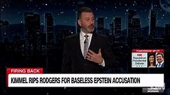 Jimmy Kimmel blasted Aaron Rodgers in monologue. Hear key moments