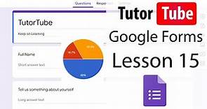 Google Forms Tutorial - Lesson 15 - Adding Image from Camera