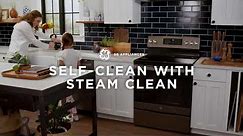 GE Appliances Range with Self-Clean Steam Clean