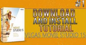How To Download and Install Vegas Movie Studio 15