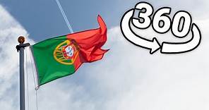 Portugal - Bandeira 60 x 90 cm | Vídeo VR 360