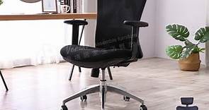 【澄境】舒適護腰人體工學電腦椅黑色推薦 | 特力屋 | LINE購物