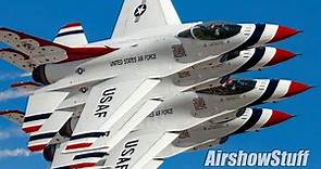 USAF Thunderbirds 2022 Final Performance! - Nellis AFB Airshow 2022