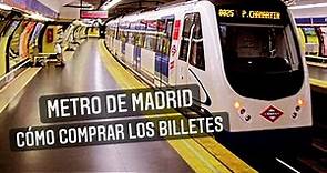 Cómo comprar los billetes del metro de Madrid (2021/22)