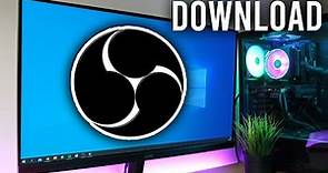 How To Download OBS Studio On Windows 10 (Guide) | Install OBS Studio [Best Settings]