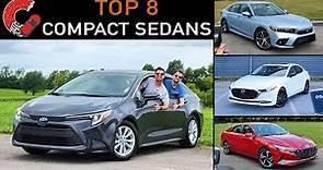 BEST Compact Cars! -- Our Top 8 Affordable Picks Reviewed and Ranked!