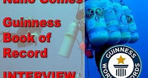 Nuno Gomes Unveiling the Depths: Extraordinary Guinness Book of World Record Dives - Part 1