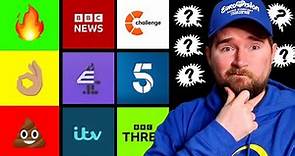 TV CHANNEL TIER LIST! | Which One Is The BEST? | UK Edition