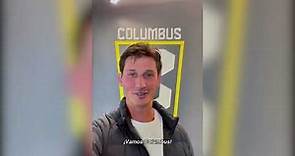 Nicholas Hagen a su llegada al Columbus Crew su nuevo equipo para el 2024