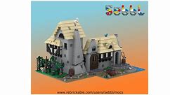 LEGO MOC-148907 Medieval Vinedresser's half-timbered House (Castle 2023)