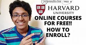 70 FREE Courses By Harvard University🔥🔥 | How To Enroll | Available For Limited Time!