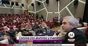 Alfonso Cuarón grita ¡Goya! en su regreso a la UNAM