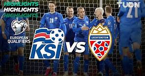 Islandia vs Liechtenstein - HIGHLIGHTS | UEFA Qualifiers 2023 | TUDN