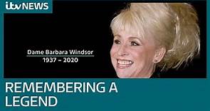 Dame Barbara Windsor: A tribute | ITV News