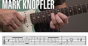 Mark Knopfler Guitar Licks Lesson