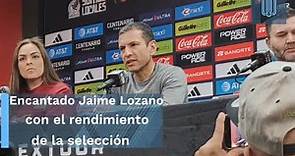 Jaime Lozano tras la derrota de la selección ante Colombia: "Me encantó el RENDIMIENTO" ICONFERENCIA