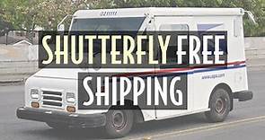 Shutterfly FREE Shipping