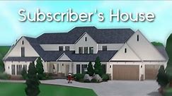 building my subscriber their dream home in bloxburg