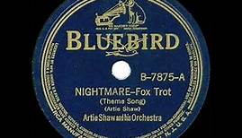 1938 HITS ARCHIVE: Nightmare - Artie Shaw (Bluebird version)