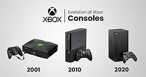 Xbox Console Evolution (2001-2023)