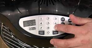 NuWave Oven Pro Plus - Cooking Temperature and Time Controls