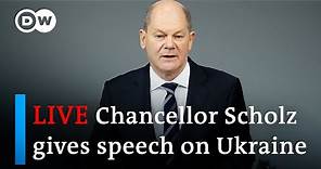 LIVE: German Chancellor Olaf Scholz on Ukraine | DW News