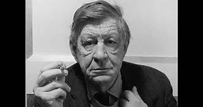 W. H. Auden reading a selection of his poetry 1961