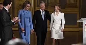 Crown Princess Elisabeth of Belgium 18th Birthday At The Royal Palace Of Brussels