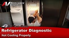 Frigidaire & Electrolux Refrigerator Diagnostic - Not Cooling Properly - FRS26LF8CS1