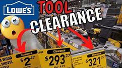 Lowe's Top Tool Deals and CLEARANCE