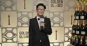 Lee Sung Jin | 81st Golden Globes Winner's Backstage Interview