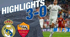 Real Madrid vs Roma | 3 - 0 | ALL GOALS & HIGHLIGHTS