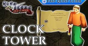 Clock Tower Quest | OSRS Quality Quick Guide [2023]
