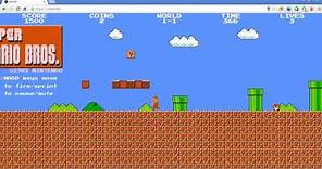 How to play super mario bros for free on pc?