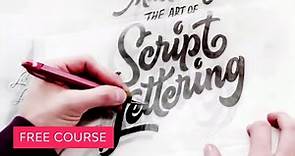 Mastering Script Lettering | FREE COURSE