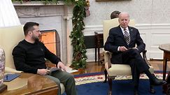 Presidents Biden and Zelenskyy meet at the White House - KYMA