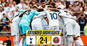 TOTTENHAM HOTSPUR 2-1 SHEFFIELD UNITED // EXTENDED HIGHLIGHTS // LATEST PL COMEBACK OF ALL TIME