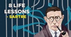 8 Life Lessons from Jean-Paul Sartre (Existentialism)