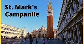 VENICE, Italy: St Mark's Campanile - Bells and Great Views!