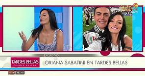 Oriana Sabatini: "Al principio con Paulo Dybala mantuvimos nuestro romance en secreto"