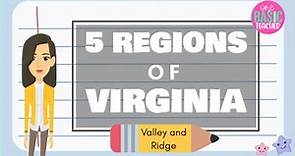 EP 4: 5 Regions of Virginia l Valley and Ridge Region l For Kids