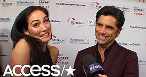 John Stamos & Caitlin McHugh Sweetly Humbled By Their People 'Most Beautiful Family' Title | Access