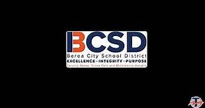 Berea City Schools Board of Education Meetings