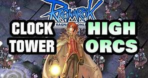 Ragnarok Online - Leveling Wizard at Clock Tower High Orcs