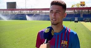 Declaracions jugador Barça B, Guillem Jaime (17/08/21) 2021/2022