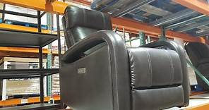 Costco! Power Swivel Leather Recliner with USB Charging! $399!!!