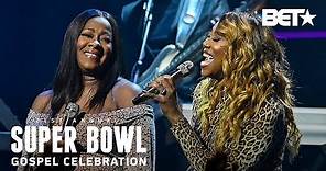 Yolanda Adams & Le’Andria Johnson Perform 'The Battle Is The Lord's' | Super Bowl Gospel 2020
