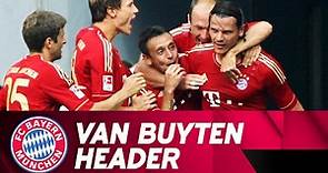 Van Buyten's Beautiful Header vs. Hamburger SV! | 2011/12 Season