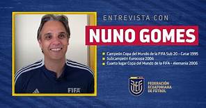 Nuno Gomes, Analista de Alto Rendimiento de FIFA, visita Ecuador